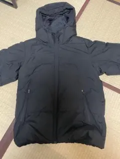 [期間限定値下げ中！]GU 黒 フード付きダウンジャケット