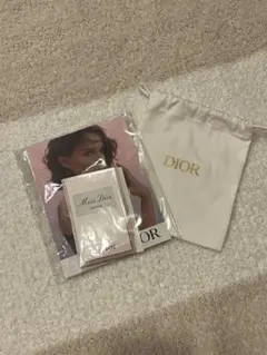未使用　DIOR ミニ巾着&サンプル香水