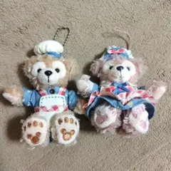 ダッフィー シェリーメイ ぬいぐるみストラップ sweet Duffy2014