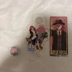 ブルーロック セイムス コラボ缶バッジ しおり アニメイト コラボカフェ