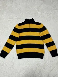 ポロ ラルフ・ローレン ハイネックセーター　コットンニット　L ハーフジップ