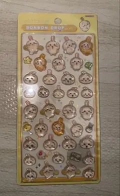 ボンボンドロップシール ちいかわ　うさぎ