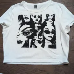SHEIN 半袖 Tシャツ ホワイト フォトプリントのサムネイル