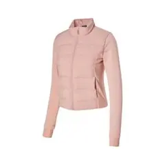 フィットネス用ピンクダウンジャケット