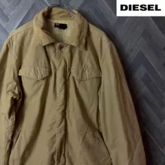 【美品格安】DIESEL ディーゼル　正規品　メンズＸＬ　ミリタリージャケットのサムネイル