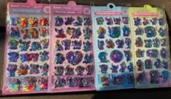 スティッチ　3Dシール　4パックセット