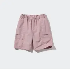 UNIQLO キッズ ハーフパンツ ギアショートパンツ130 ピンク