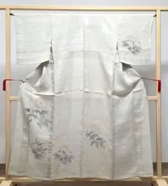 美品 夏物 夏紬の 附下げ・訪問着（麻混）未使用＜TT1392＞ - メルカリ