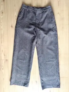 relume チェックウールパンツ