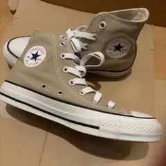 23センチ　サイズ4 CONVERSE ALL STAR ベージュ ハイカット