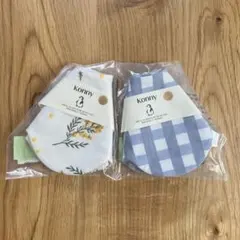 【早い者勝ち！変更可◎】konny コニー スタイ チェック 花柄 2枚 人気色