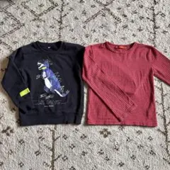 ロンT★トレーナー 120 男の子　恐竜　キッズ