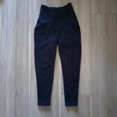 裏起毛マタニティパンツ M 黒