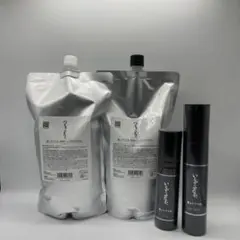 つるりんちょ。シャンプー＆トリートメント1000サイズ　＆オイル＋ミルク各１個