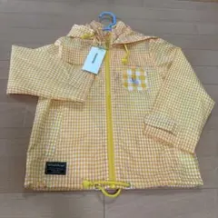 klädskåp キッズ ウィンドブレーカー イエロー ギンガムチェック