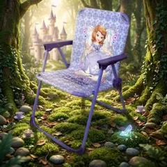 Disney Princess ムーンチェア 折りたたみチェア キッズ 2脚 - メルカリ