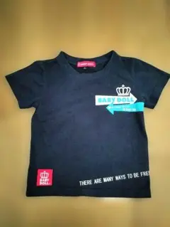 BABY DOLL Tシャツ サイズ80 ネイビー
