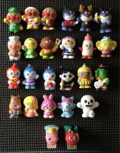 あつまれアンパンマン　指人形とカード　セット