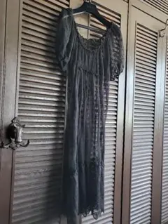 新品未使用☆ZARA　　　　　　　　春トレンド本命！シースルーワンピース