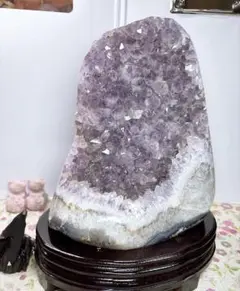 【天然石】巨大なアメジストクラスタードーム格安