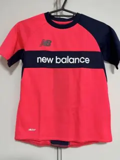 New Balance サッカー プラクティスシャツ ピンク ネイビー　130㎝のサムネイル