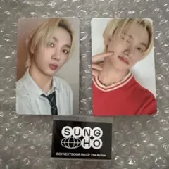 ソンホ　THE ACTION boynextdoor 特典ステッカー