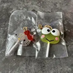 サンリオ カラフルキャンディチャーム キティ けろけろけろっぴ ガチャガチャ