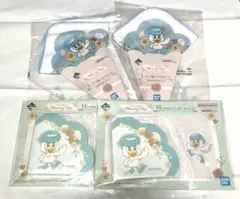 ポケットモンスター　一番くじ　クワッス　メモ　タオル　4個セット