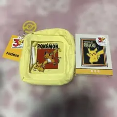ポケモン 30周年 ポーチ ピカチュウ ライチュウ