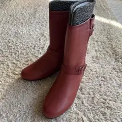 fit fit インヒール、ハーフブーツ