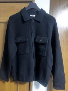 UNIQLO U ラムニットジャケット XL ブラック