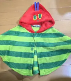 はらぺこあおむし　ERIC CARLE フード付きポンチョ