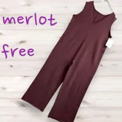 タグ付⭐️ 未使用 メルロー ニット オールインワン サロペット パンツ 秋冬のサムネイル