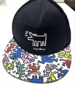 キースヘリング　メッシュキャップ　男女兼用56〜58cm