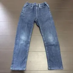 ユニクロ　デニムパンツ　120 暖パン