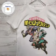 僕のヒーローアカデミア　ヒロアカ　デク　爆豪　オールマイト　白　M　海外古着