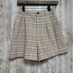 COLZA ショート パンツ ハーフパンツ チェック M