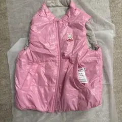 MIKIHOUSE ピンク ダウンベスト 90サイズ