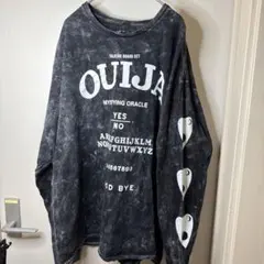 ロンT ストリート OUJA グラフィック　　カモフラ柄