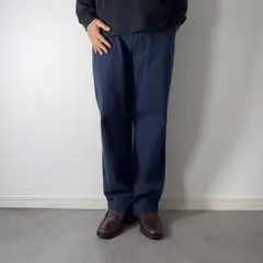 PoloRalphLaurenポロチノPRESTONネイビー チノパンW34古着