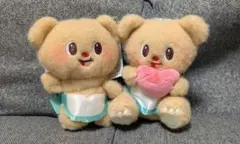 Butterbear ぬいぐるみ　2点セット