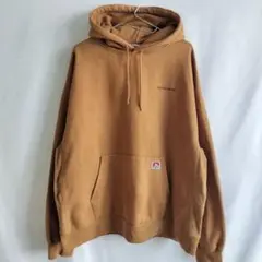BEN DAVIS ブラウン フード付きパーカー 大きなサイズ4L