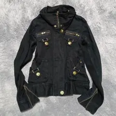 d.i.a ジャケット　平成ギャル 安い 買取 貴重 d.i.a 平成ギャル y2k 00s グレー アウター ジャケット