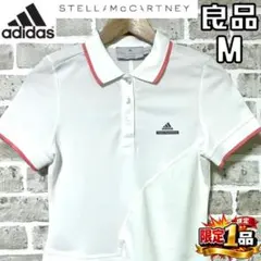 【早い者勝ち✨】アディダス ステラマッカートニー 半袖 ポロシャツ M ホワイトのサムネイル