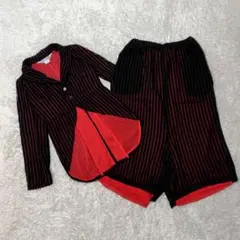 コムデギャルソンコムデギャルソン　上下セットアップ　スーツ　ジャケット　パンツ