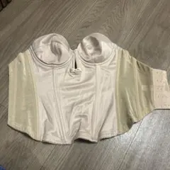 ベージュ コルセットスタイル ブライダルインナー