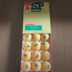 TSP astoll 卓球ボール 12個入り オレンジ