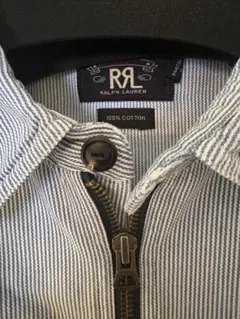 RRL ストライプ柄 ジッパーシャツのサムネイル