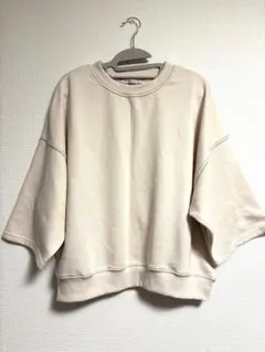 クラシカルエルフ スエット生地 半袖Tシャツアイボリーのサムネイル