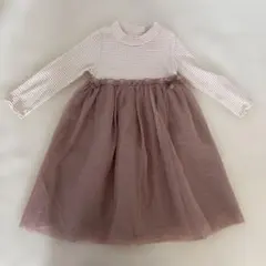 après les cours ♦️チュール ワンピース 80サイズ